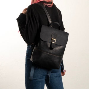 Handcrafted Leather Backpack | Travel Bag | Everyday Backpack | Leather Bag | Leather Rucksack | Backpack for Laptops | Gifts For Her