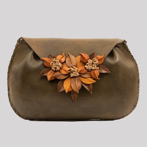 Women’s Leather Purse | Handmade Purse | Leather Crossbody Bag | Leather Hand Bag | Leather Purse For Women | Shoulder Bag | Everyday Bag