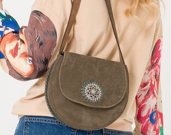 Women’s Leather Purse | Handmade Purse | Leather Crossbody Bag | Leather Hand Bag | Leather Purse For Women | Shoulder Bag | Everyday Bag