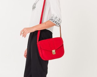 Bolso de cuero para mujer / Bolso hecho a mano / Bolso de cuero Crossbody / Bolso de cuero / Bolso de cuero para mujeres / Bolso de hombro / Bolso de todos los días