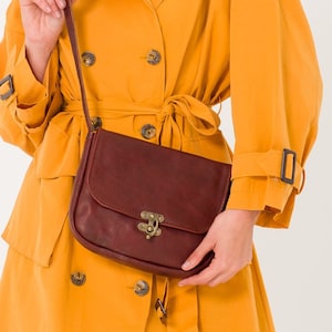 Women’s Leather Purse | Handmade Purse | Leather Crossbody Bag | Leather Hand Bag | Leather Purse For Women | Shoulder Bag | Everyday Bag