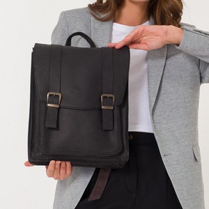 Handcrafted Leather Backpack | Travel Bag | Everyday Backpack | Leather Bag | Leather Rucksack | Backpack for Laptops | Gifts For Her