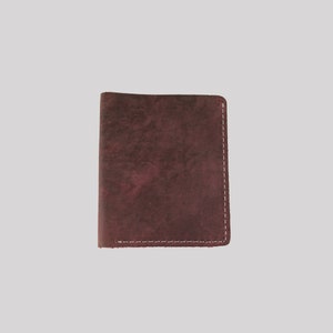Unisex rot Brieftasche Münze Halter echte verrückte Pferd Kuh Leder Karte Halter Geldbörse Geschenke für ihre Geschenke für ihn gemacht in der Türkei kostenloser Versand