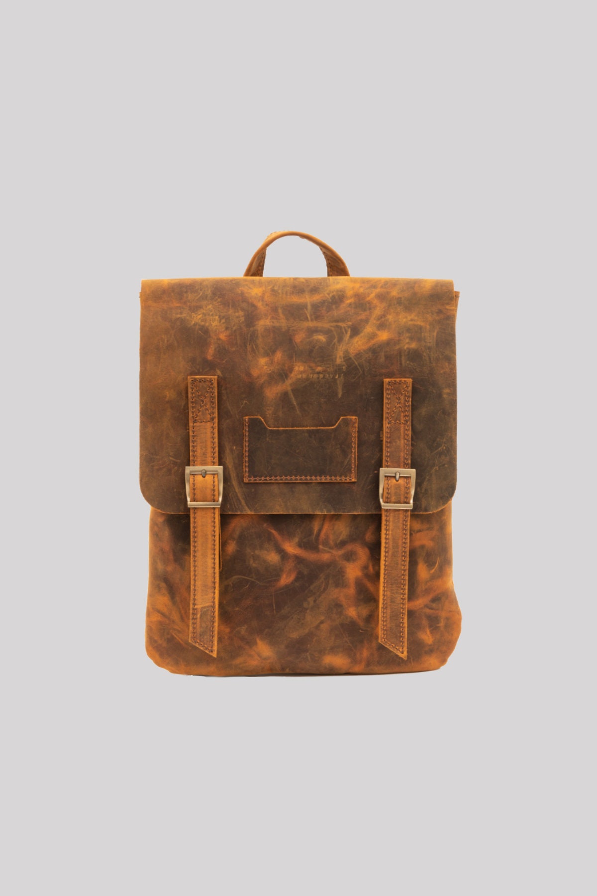 everyday leather backpack