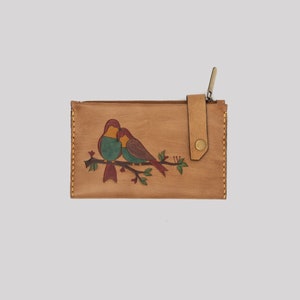 Frauen braun Brieftasche Geldbörse Halter Münze Halter echte verrückte Kuh Leder Geldbörse Geschenke für ihre Geschenke für ihn gemacht in der Türkei kostenloser Versand
