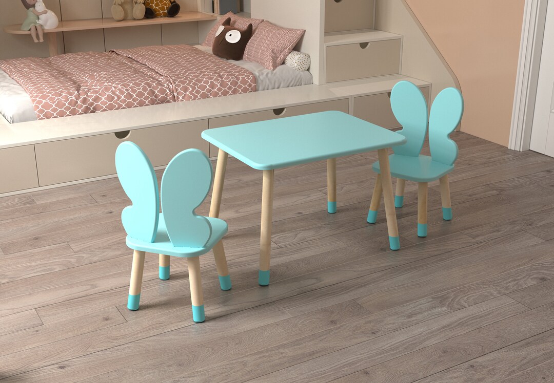 dekormanda-children-s-table-with-a-chair-for-a-child-butterfly-shaped