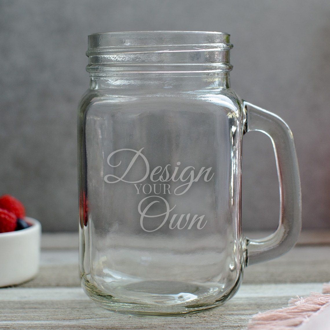 Custom Logo Personalized 16 oz Mason Jar Mug Set of 24pcs Etsy