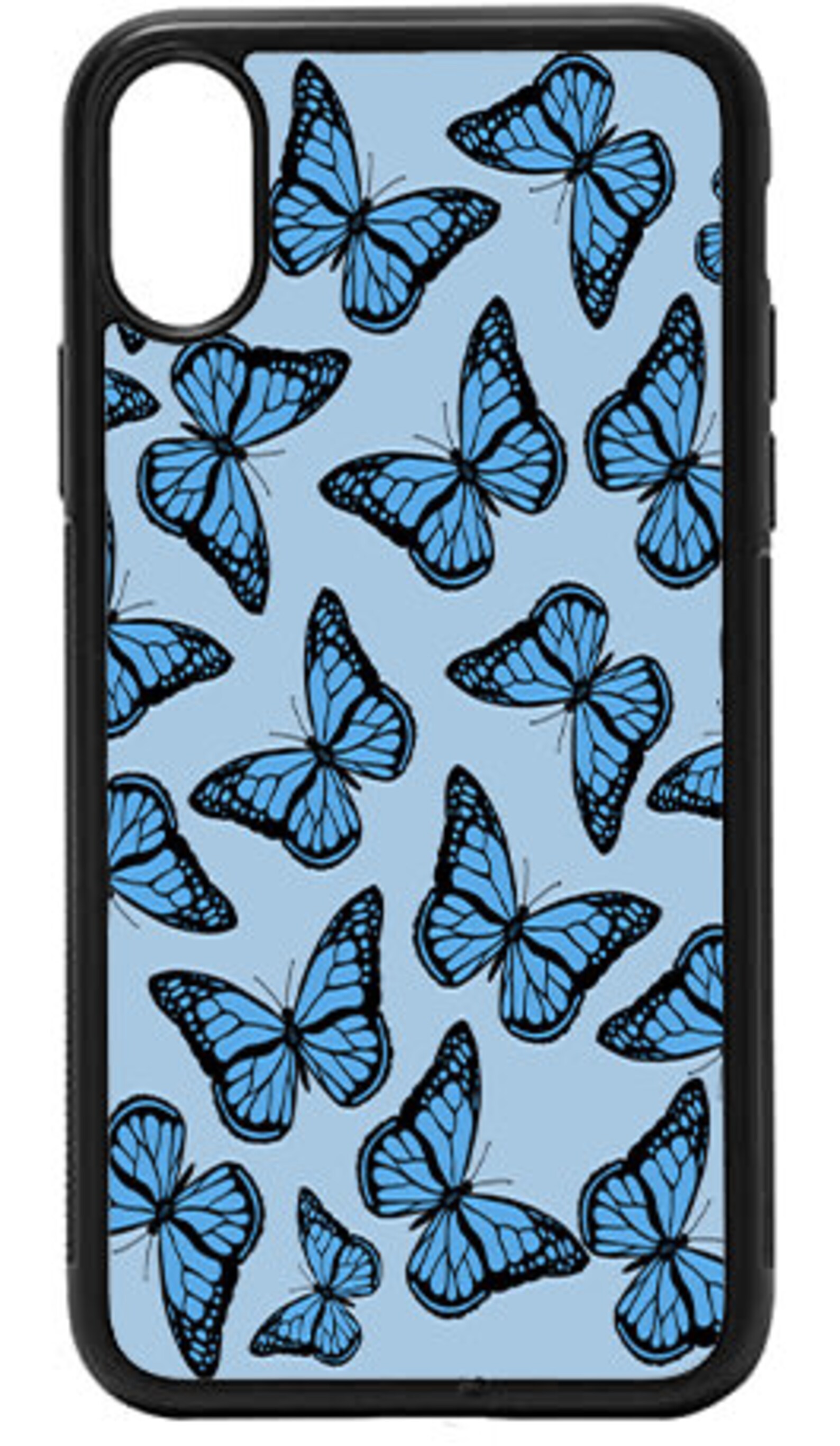 Blue Butterflies Phone Case IPhone 11/11 Pro IPhone X/Xs Etsy