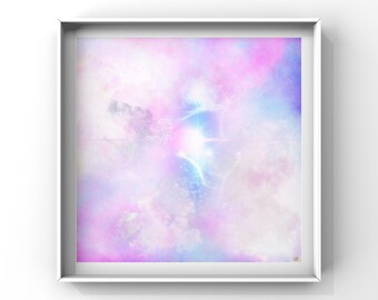 Licht Portal rosa Wolken Himmel Himmel Wand Kunst Digitaldruck nur download | originale Kunst