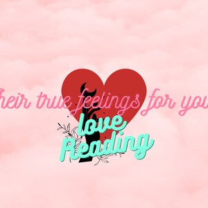 Love Tarot Reading - Their True Feelings for you | printable download | digital | made to order