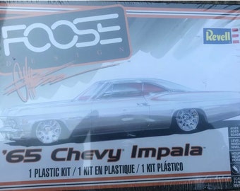 1/25 '65 Chevy Impala Plastic Model Car Kit RMX854190 