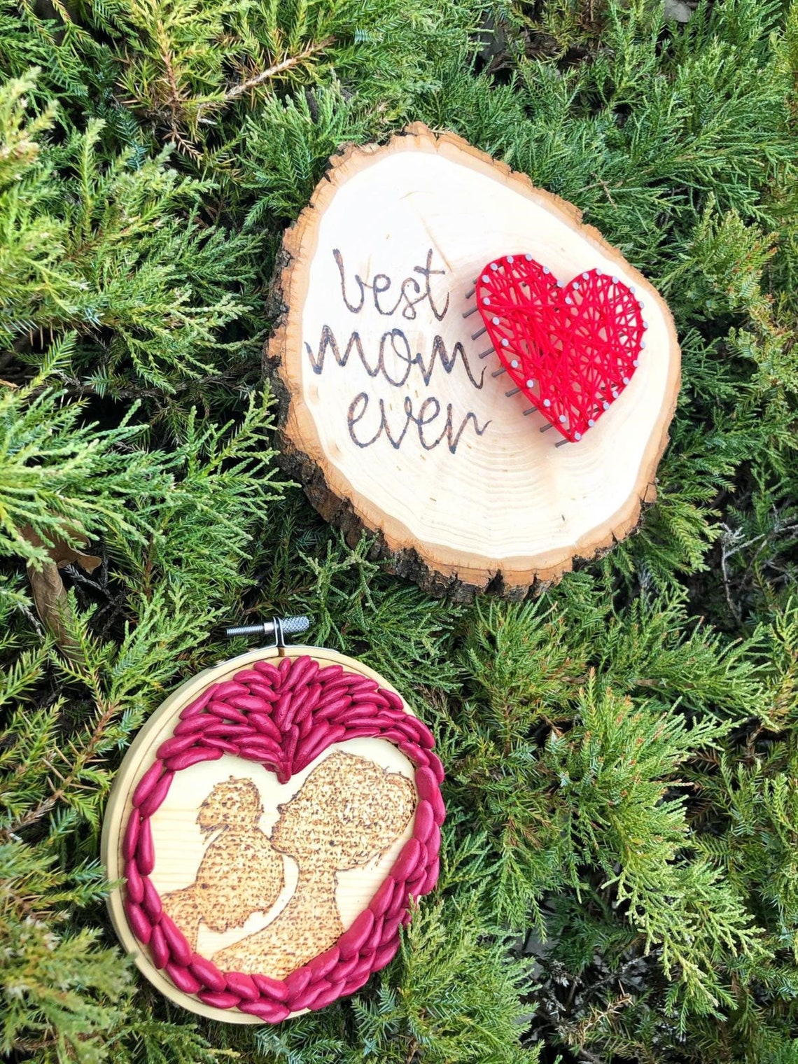 Best Mother's Day Gift Wood Art Wood Burning Gift Mom Etsy