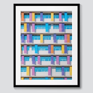 San Antonio Photography - Children&#39;s Hospital Minimalist Abstract Pattern (Print or Canvas Art)