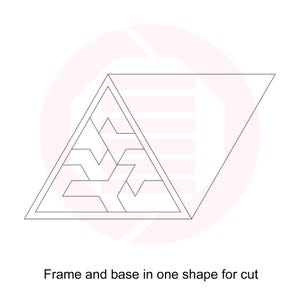 Plantilla vectorial de rompecabezas geométrico Montessori SVG cortado con láser para proyectos de manualidades de bricolaje imagen 4