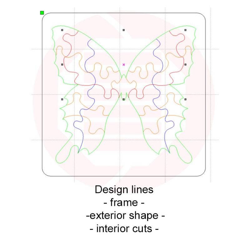 Download Laser cut files Butterfly puzzle SVG Laser cut vector ...
