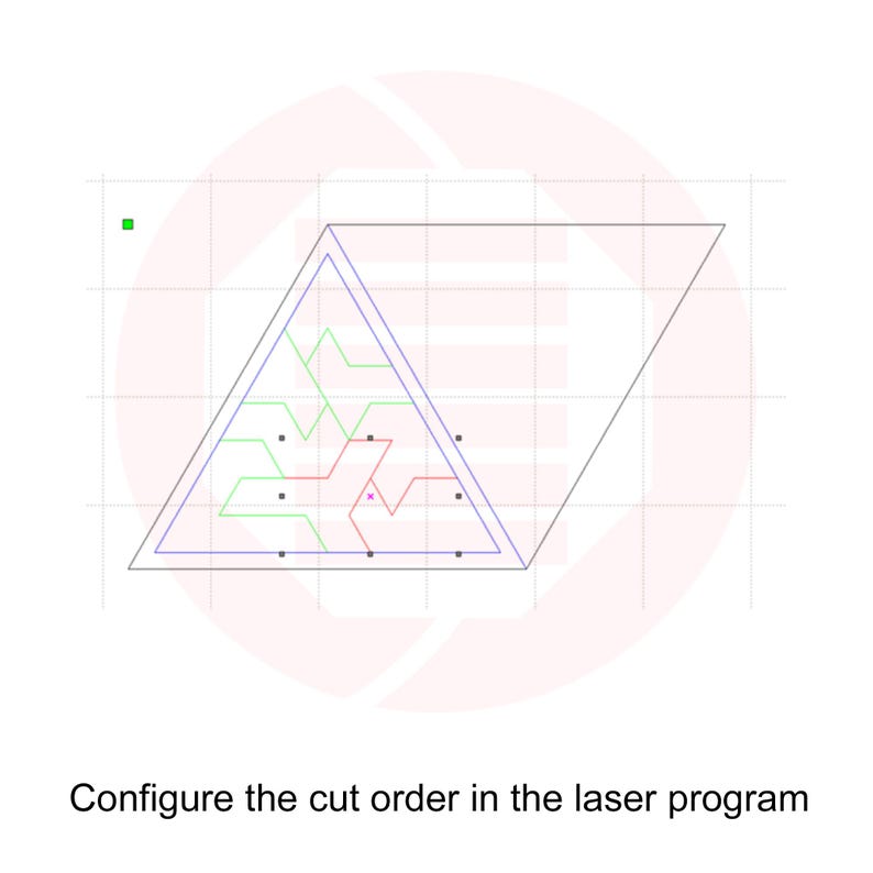 Plantilla vectorial de rompecabezas geométrico Montessori SVG cortado con láser para proyectos de manualidades de bricolaje imagen 6