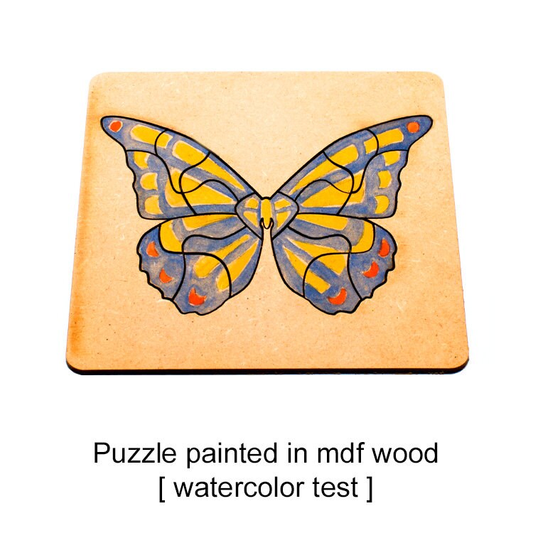 Butterfly puzzle SVG Laser cut file Laser cutting vector | Etsy