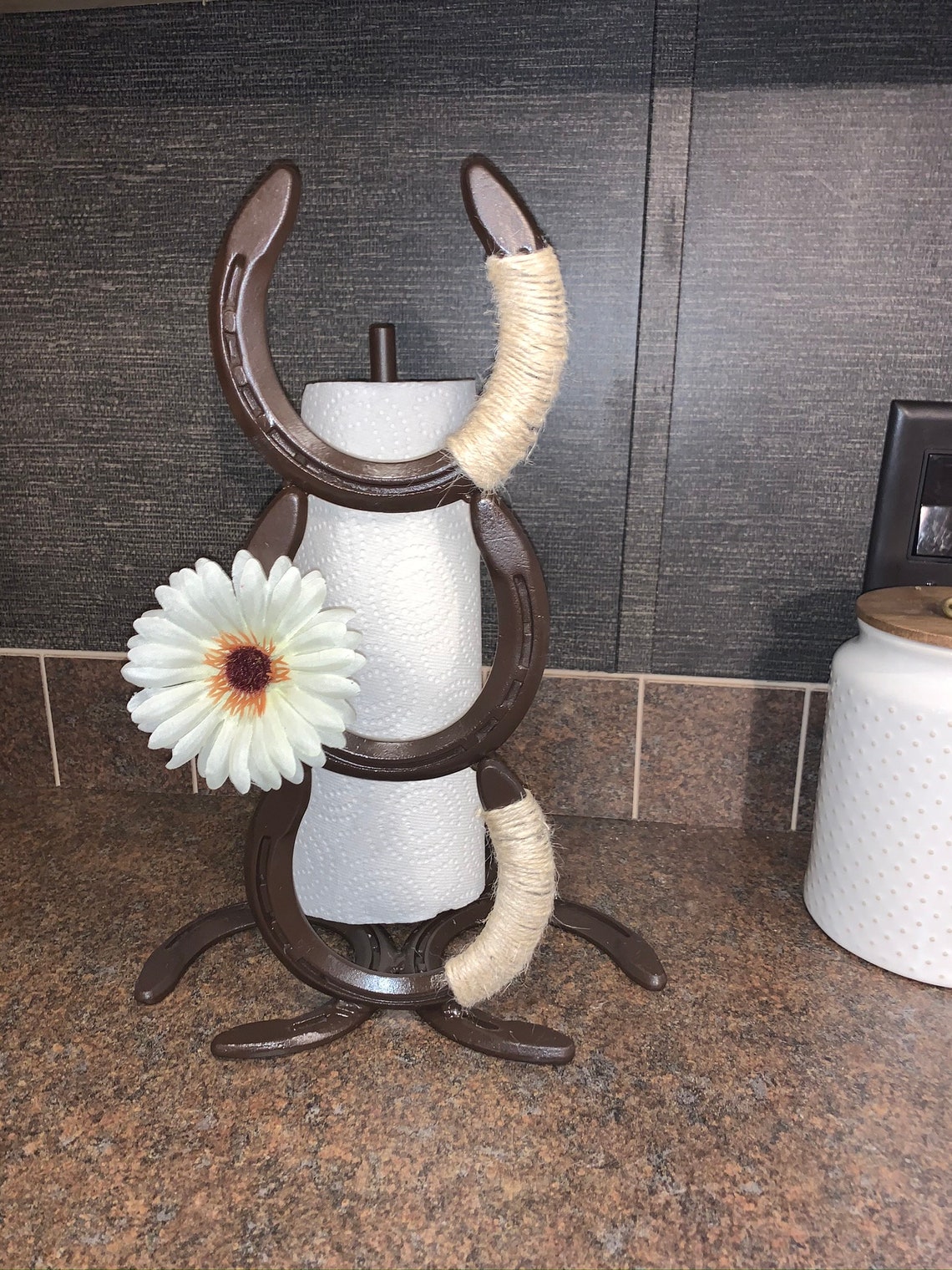 Rustic Kitchen Paper Towel Holder Etsy