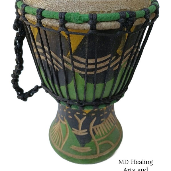 Mini Djembe Drum,African Djembe Drum,African Drum, Bongo Drum, Drum Percussion, Meditation Drum, Small Djembe,Djembe Drum Beginner,