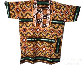 African Shirt men, African Dashiki, Unisex shirt, African wear,Ghanaian Dashiki, Dashiki,