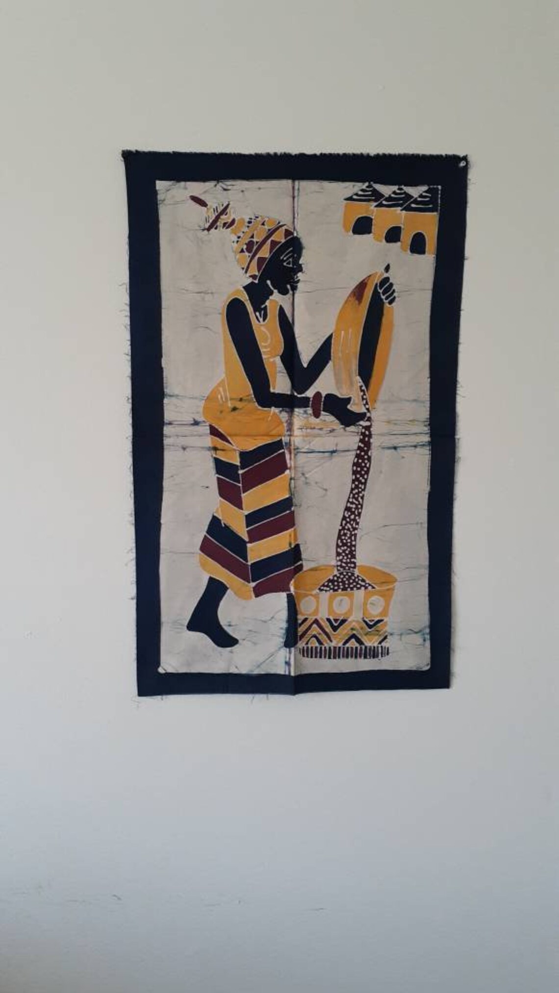 Batik Wall Hanging Etsy