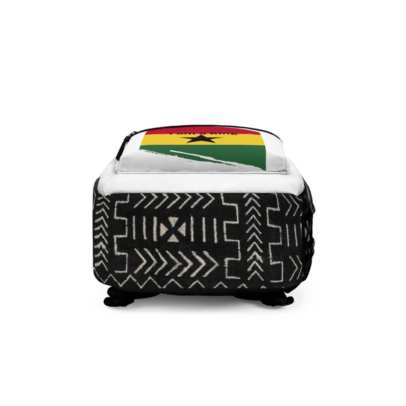 Backpack, Ghanaian Backpack, Ghana Flag Backpack, Unisex Backpack