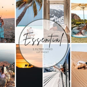 Essential Pack: 5 Video Mobile and Desktop Filters | VN app For Android, Ios, PC