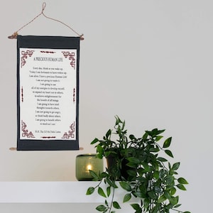 Dalai Lama Quotes ~ Inspirational Message Wall Decor Hanging