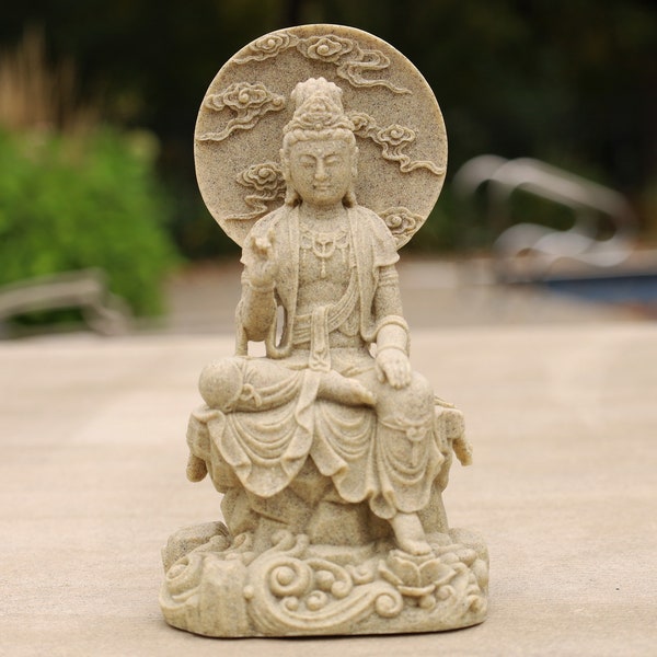 Kuan Yin Quan Yin Statue Female Buddha Blessing