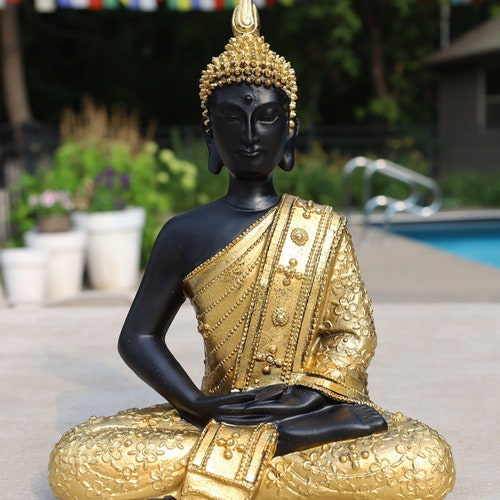 Buddha Statue for Home Altar Shrine Meditation Room 8 Inches Etsy