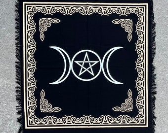 Altar Cloth Tarot Witchcraft Table Cloth Cover Wall Decor Art 24 X 24 Inches