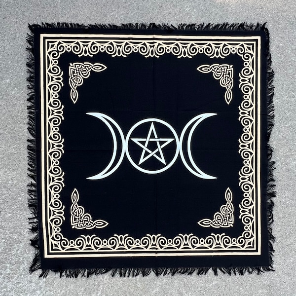 Altar Cloth Tarot Witchcraft Table Cloth Cover Wall Decor Art 24 X 24 Inches