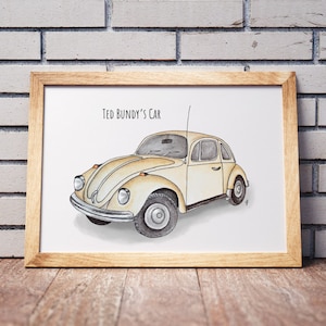 Ted Bundy&#39;s Car Print
