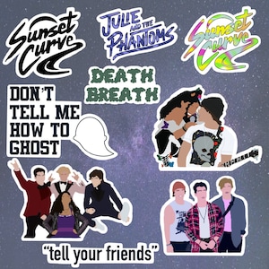 Julie and the Phantoms Vinyl Stickers