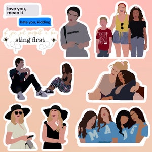 Ginny & Georgia Vinyl Stickers - Netflix