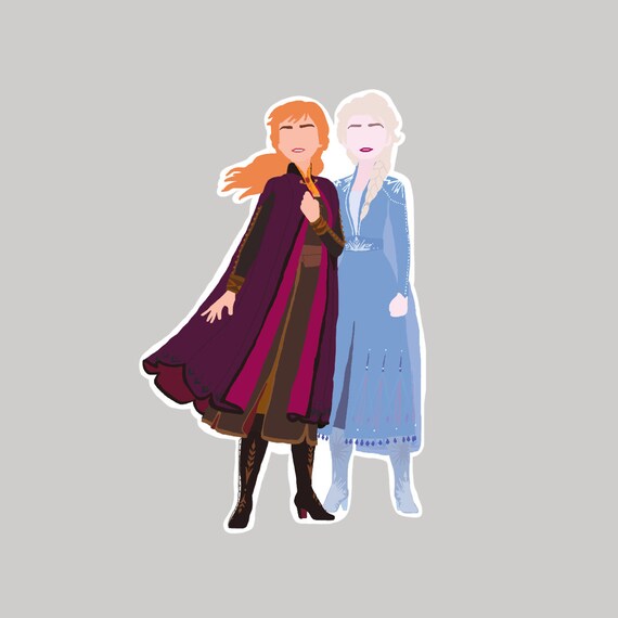 Frozen 2 Vinyl Stickers Etsy
