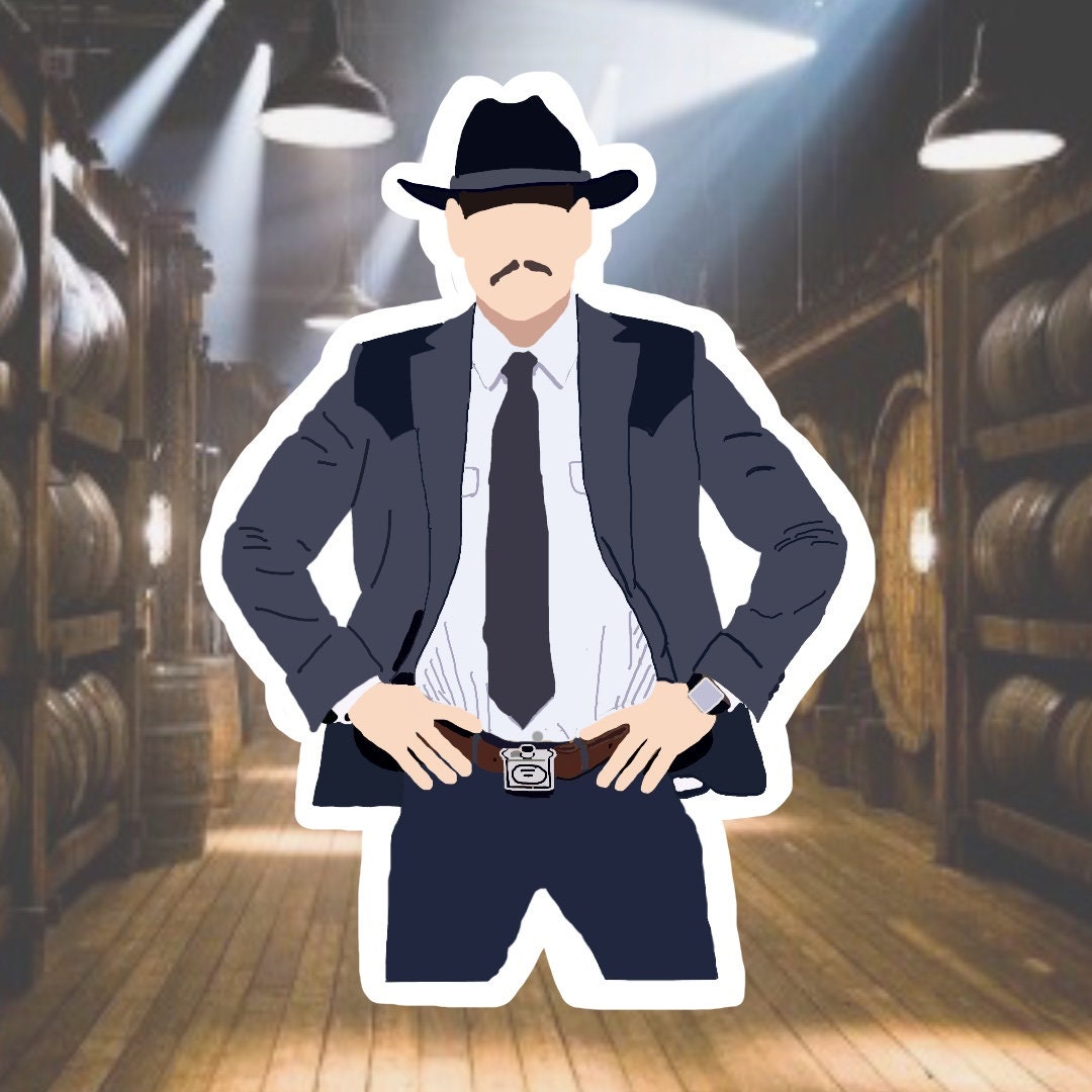 Agent Whiskey Vinyl Sticker Kingsman the Golden Circle Etsy