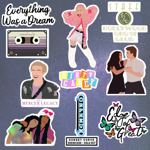 Julie and the Phantoms Vinyl Stickers