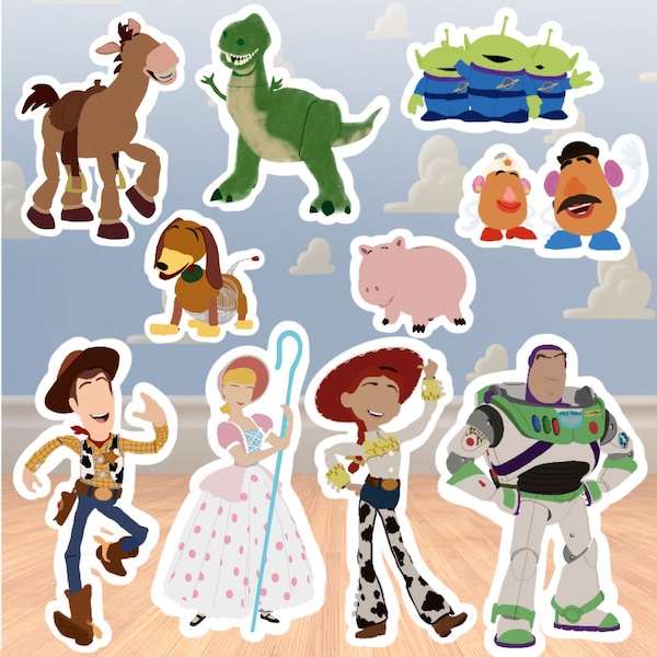 Toy Story Vinyl Stickers