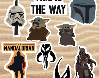 The Mandalorian Vinyl-Aufkleber