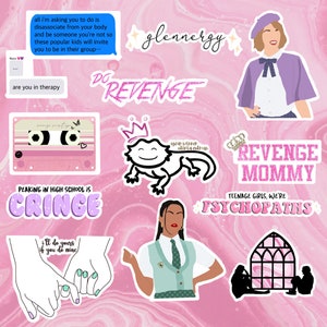 Do Revenge Vinyl Stickers