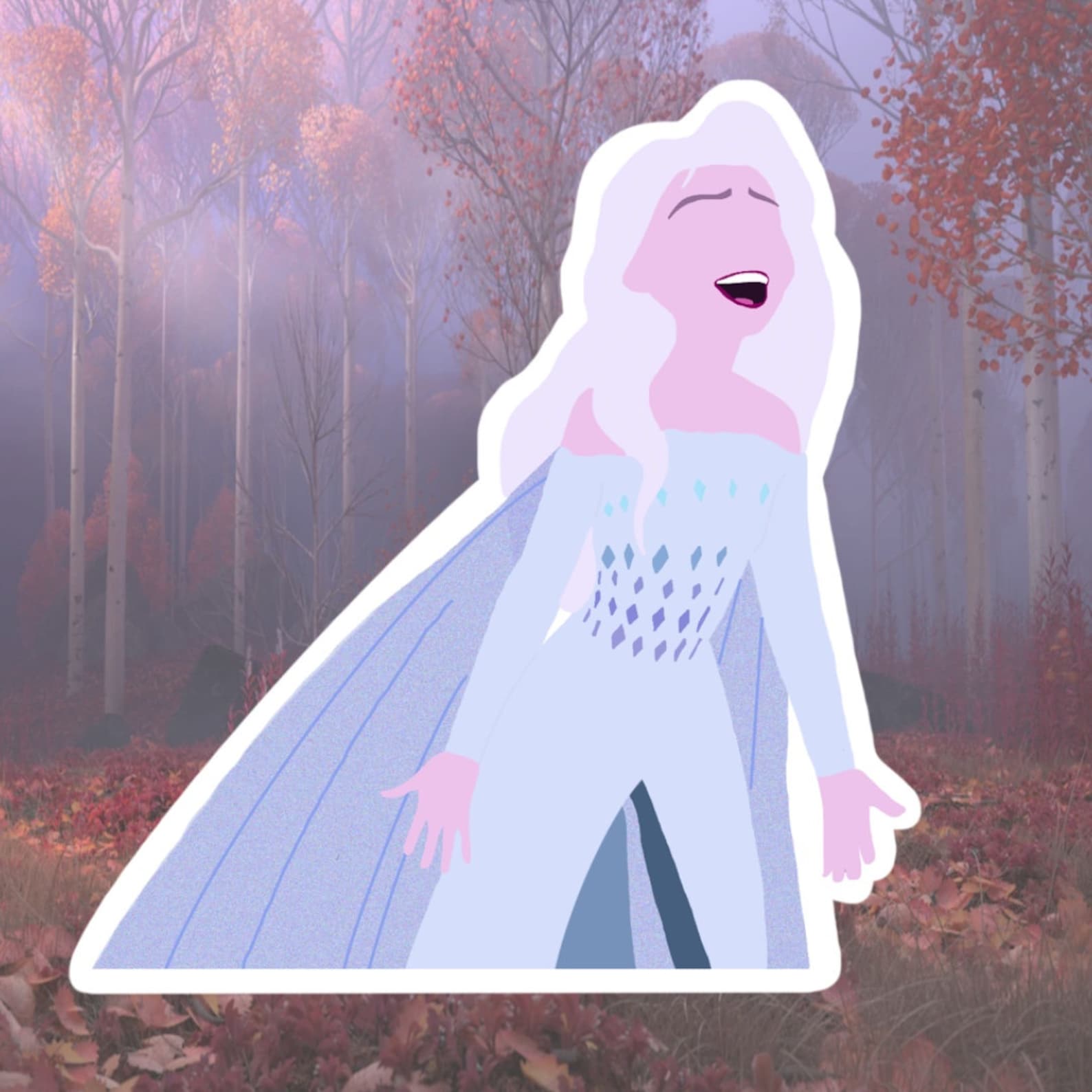 Frozen 2 Vinyl Stickers Etsy