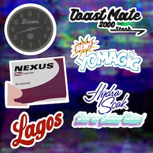WandaVision Vinyl Stickers - Commercial Items