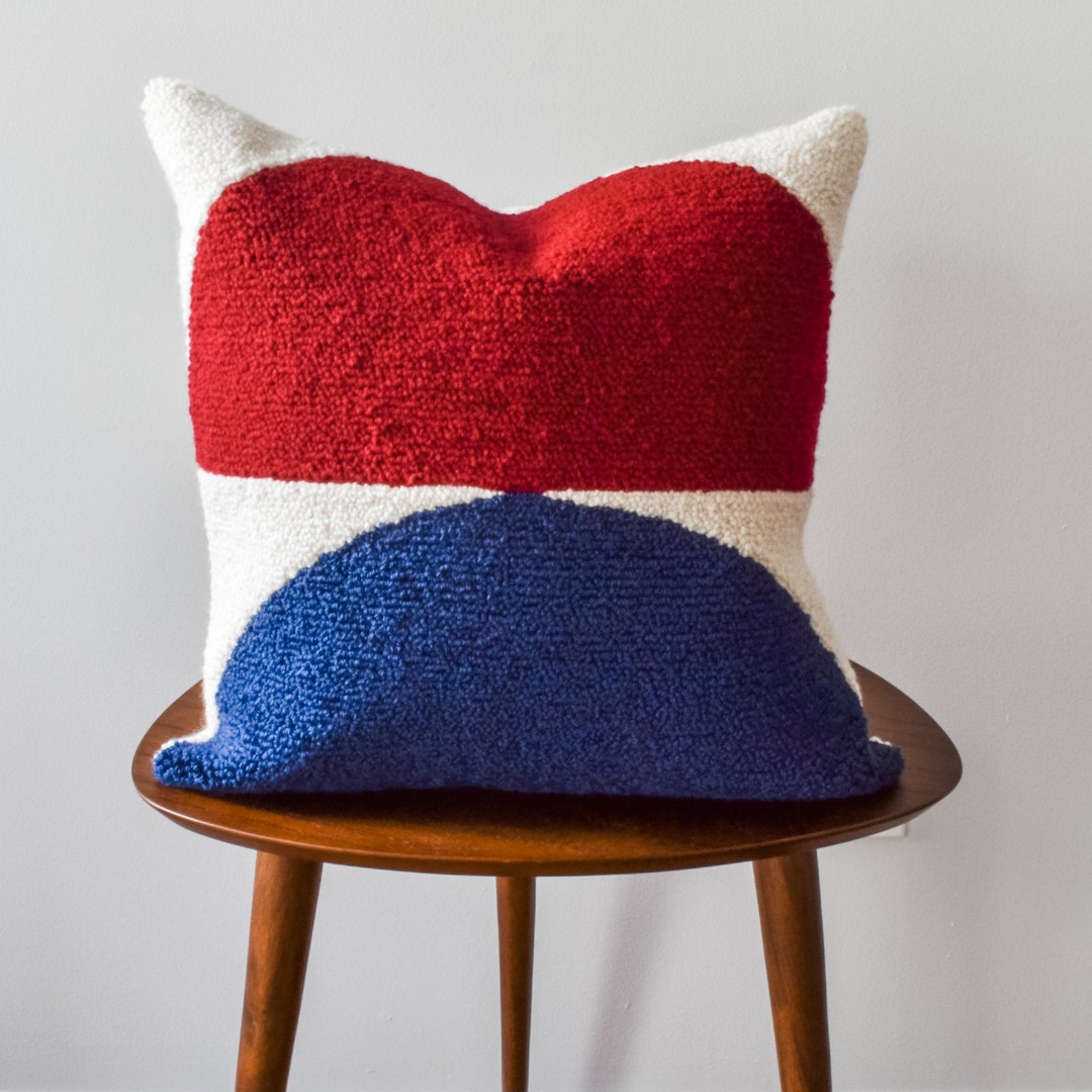 Buy Tufted Throw Pillow Cover Geometric Handwoven Throw Modern Online