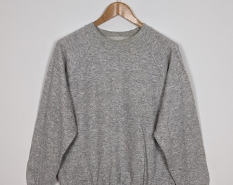 Vintage Sweatshirt L Unisex | 80s Retro Vintage Pullover Oversize | Sportswear Sweater | Vintage Pulli Crewneck | Frühling Herbst Look