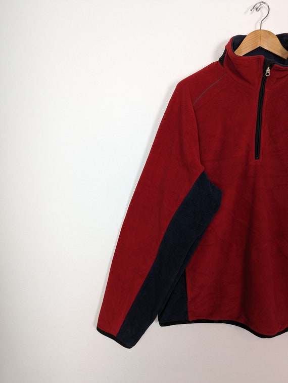 Vintage Fleece Sweater XXL Unisex | 90s Retro Fle… - image 2