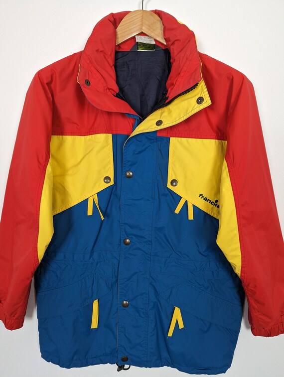 Vintage rain jacket M unisex | 90s Retro Vintage … - image 3