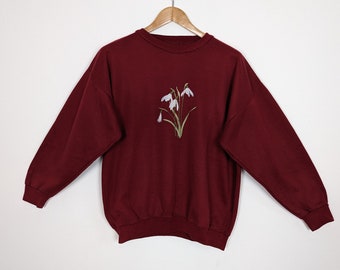 Vintage Sweatshirt M Unisex | 80s Retro Vintage Pullover Oversize | Sportswear Sweater | Vintage Pulli Crewneck | Frühling Herbst Look