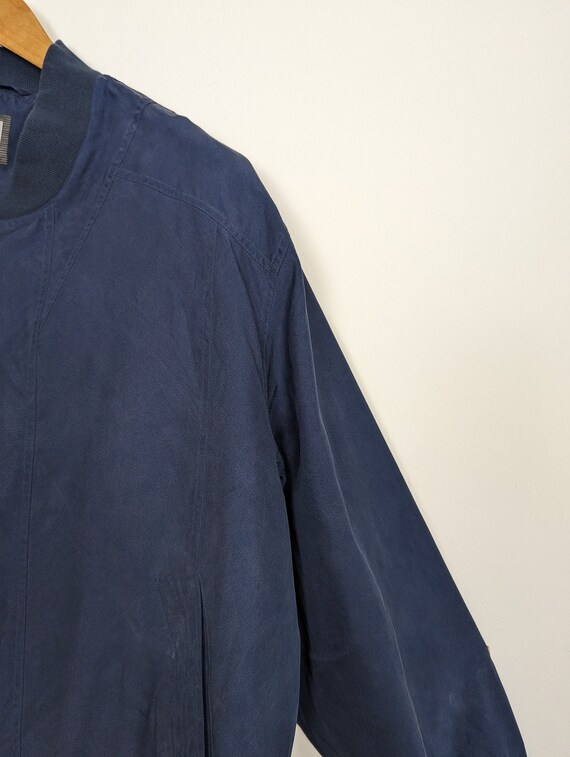 Vintage silk blouson XL unisex | 80s retro vintag… - image 7