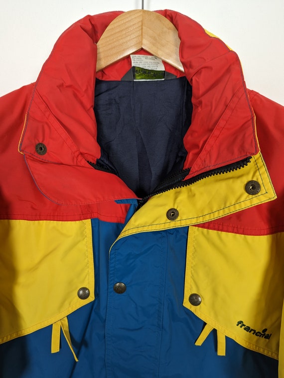 Vintage rain jacket M unisex | 90s Retro Vintage … - image 8